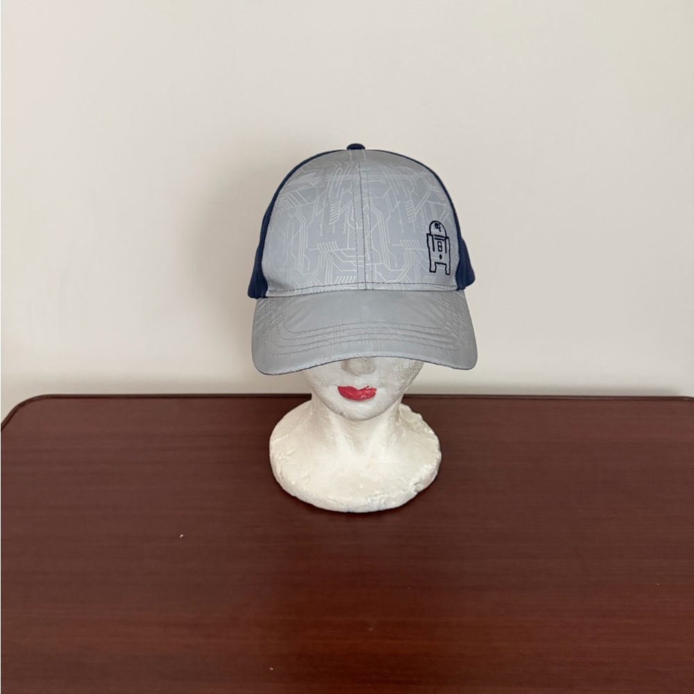 Star Wars Gray and Blue R2-D2 Hat